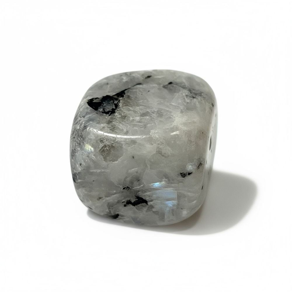 Crystal Cube, 2-2.5cm, Rainbow Moonstone