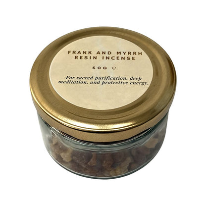 Resin Incense, 50g, Frank and Myrrh
