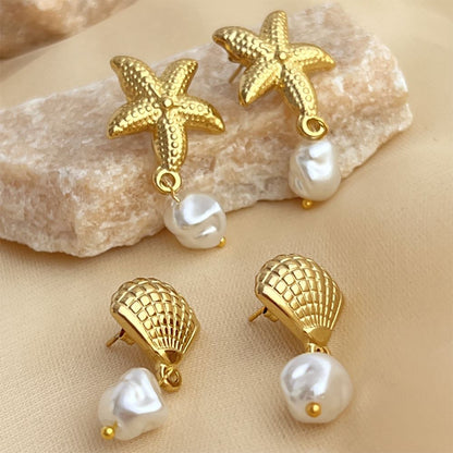 Pearl Drop Earrings