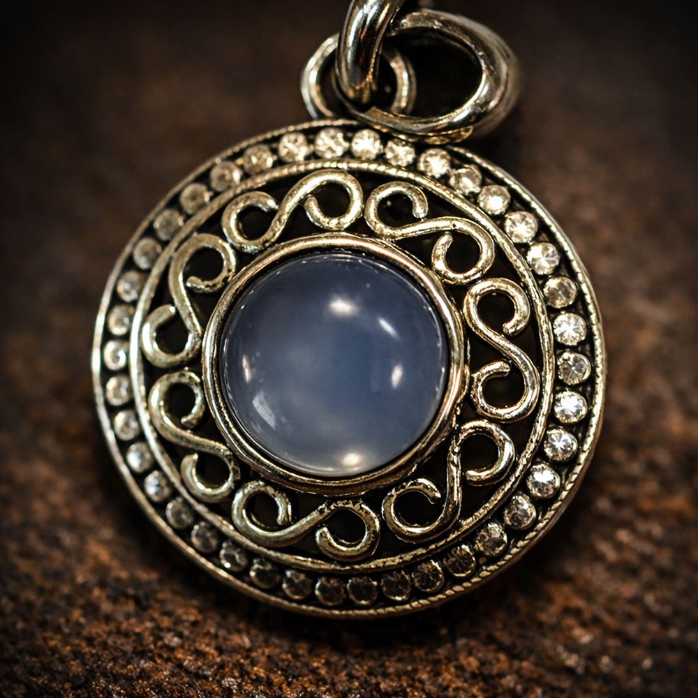 Silver-Plated Pendant (without Chain) (#03), 2x2cm