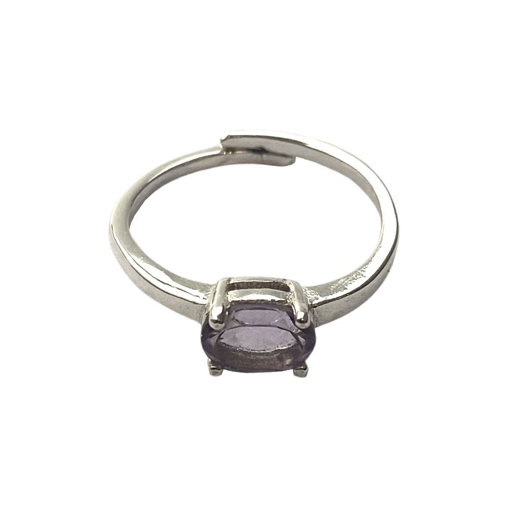 Silver-Plated Adjustable Ring - image 8