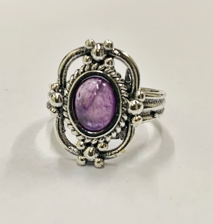 Victorian Vintage Oval Ring 18