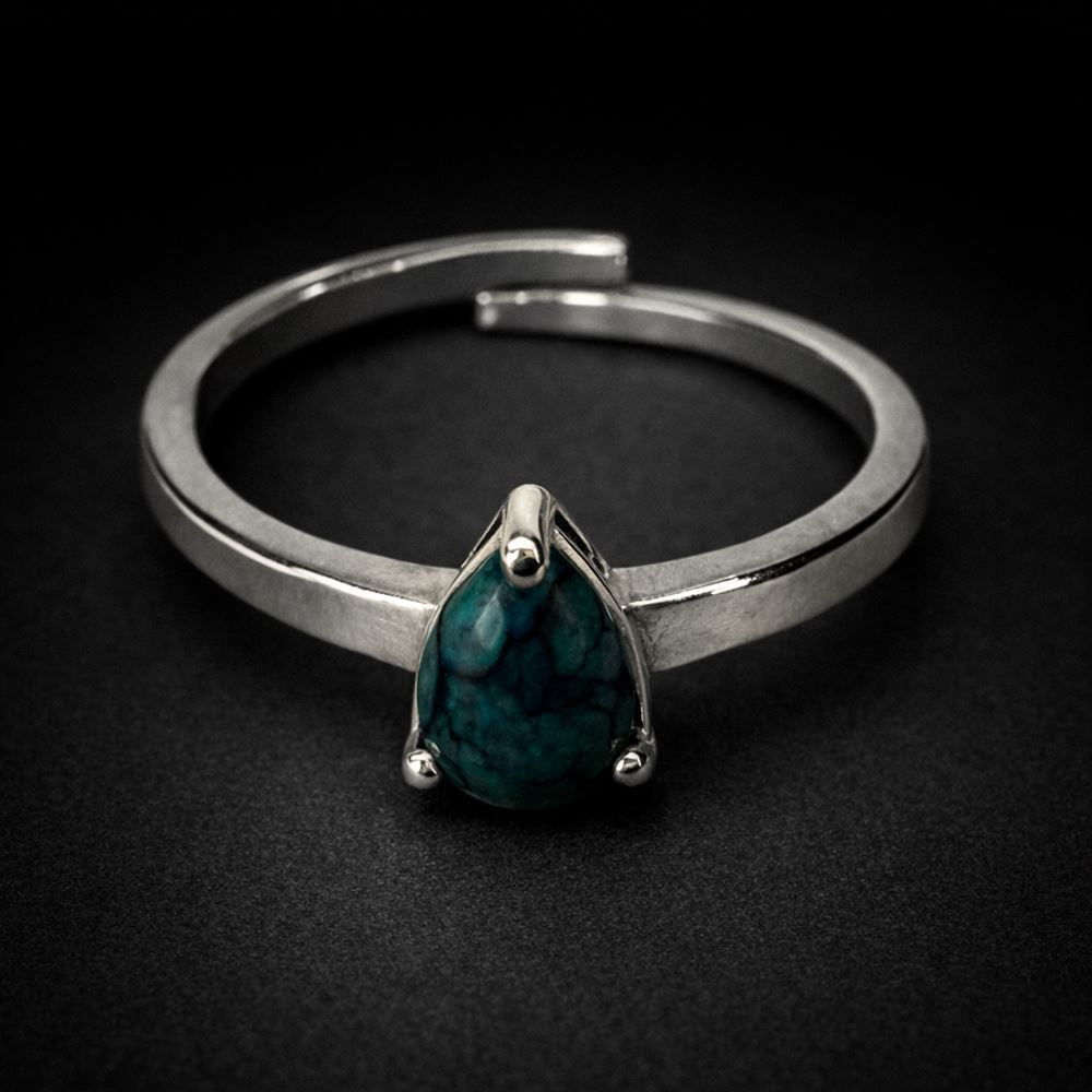 Silver-Plated Adjustable Ring (#35)