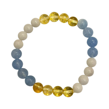 Petal Keepsakes Gemstone Bracelet, Chrysanthemum - image 2