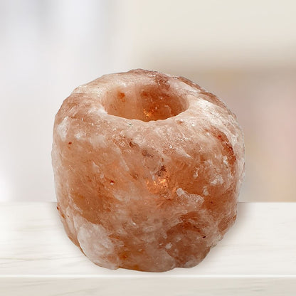 Himalayan Salt Rock Tealight Holder Small