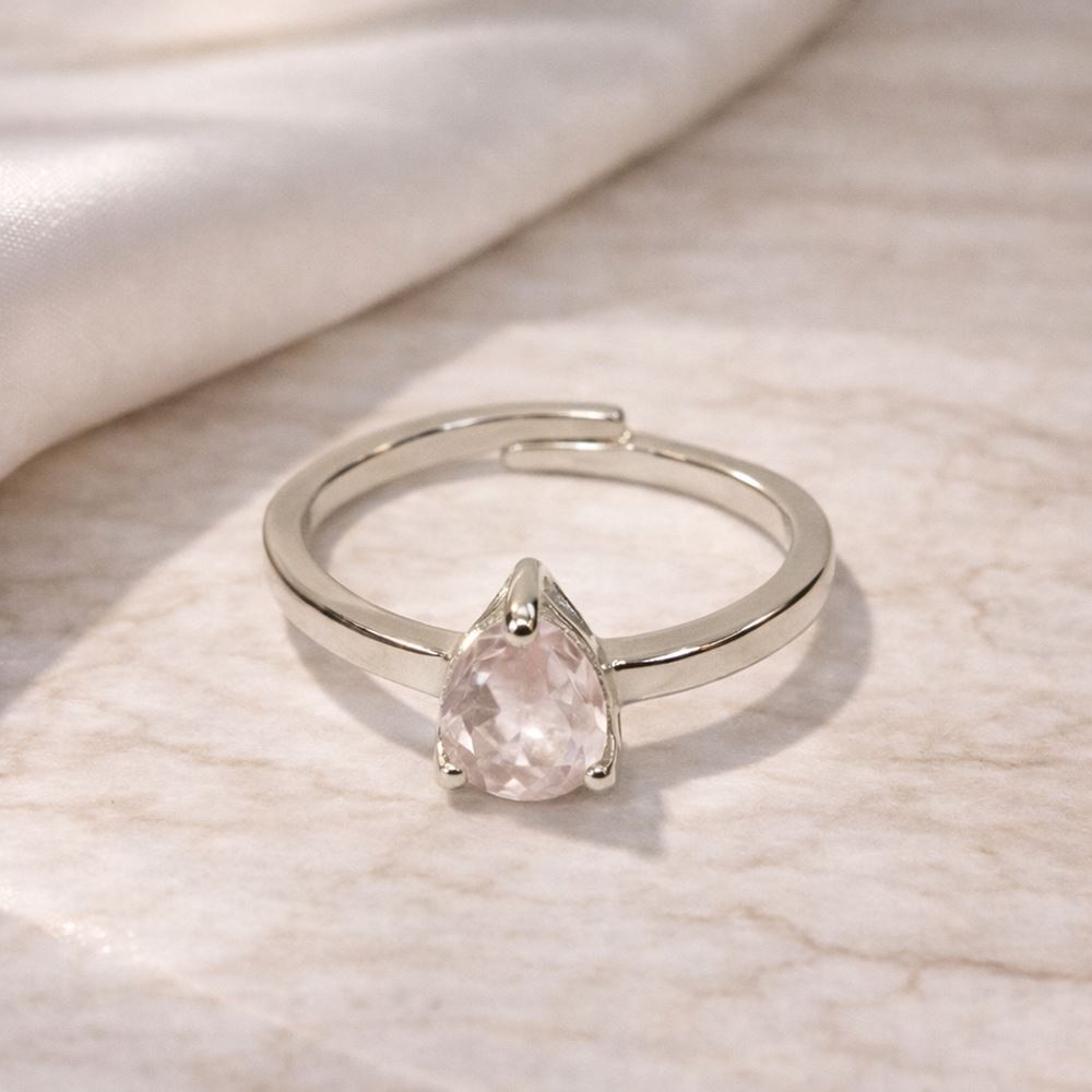 Silver-Plated Adjustable Ring (#35)