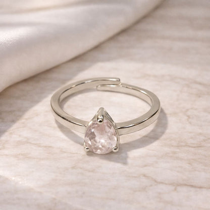 Silver-Plated Adjustable Ring (#35)