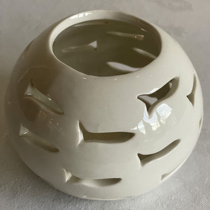 Fish Tealight Holder, Round, 10cm