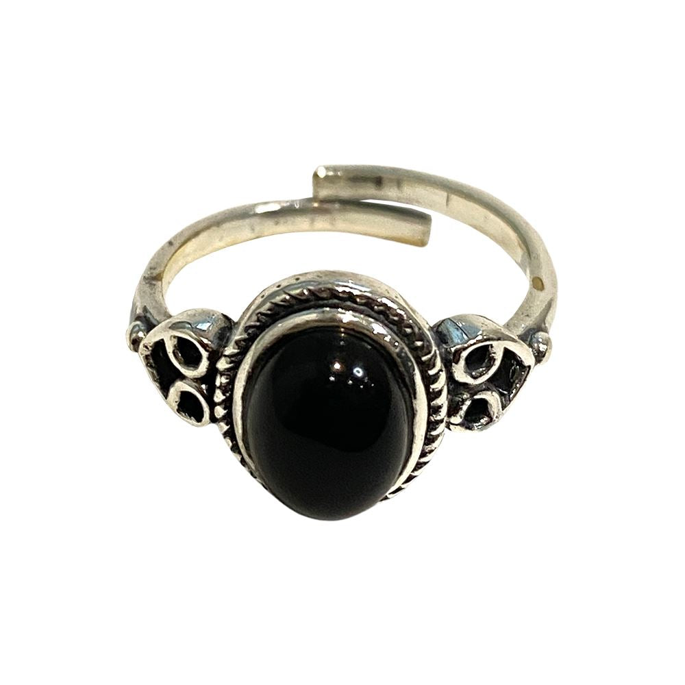 Silver-Plated Adjustable Ring - image 3