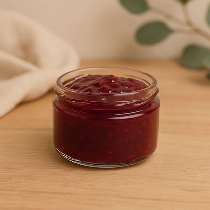 Glass Jar with Metal Lid, 200ml, 7.5x5cm