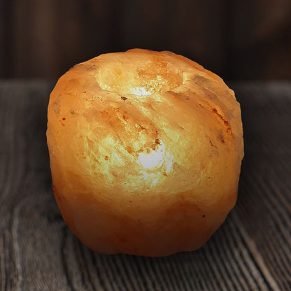 Himalayan Salt Rock Tealight Holder Small