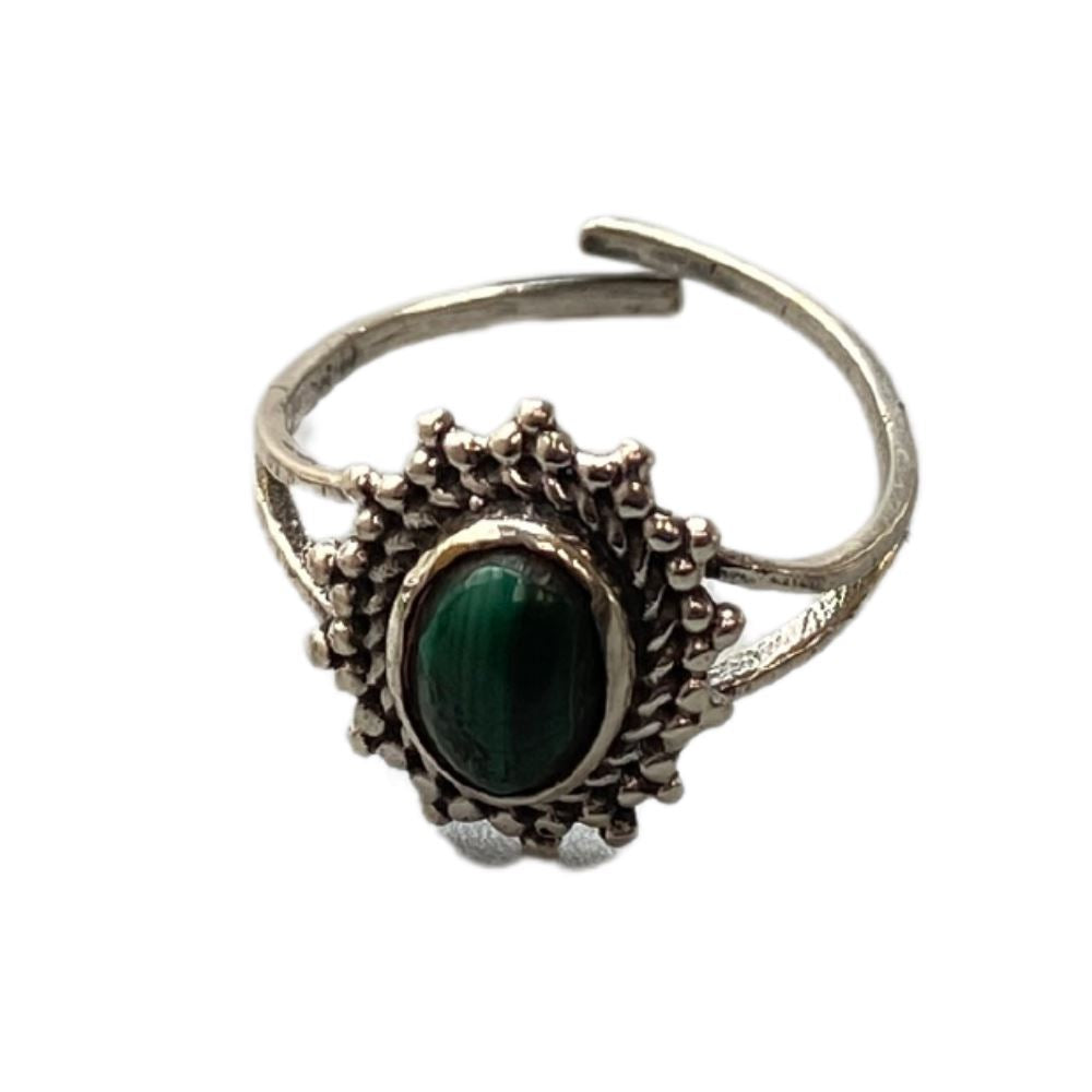 Silver-Plated Adjustable Ring - image 4