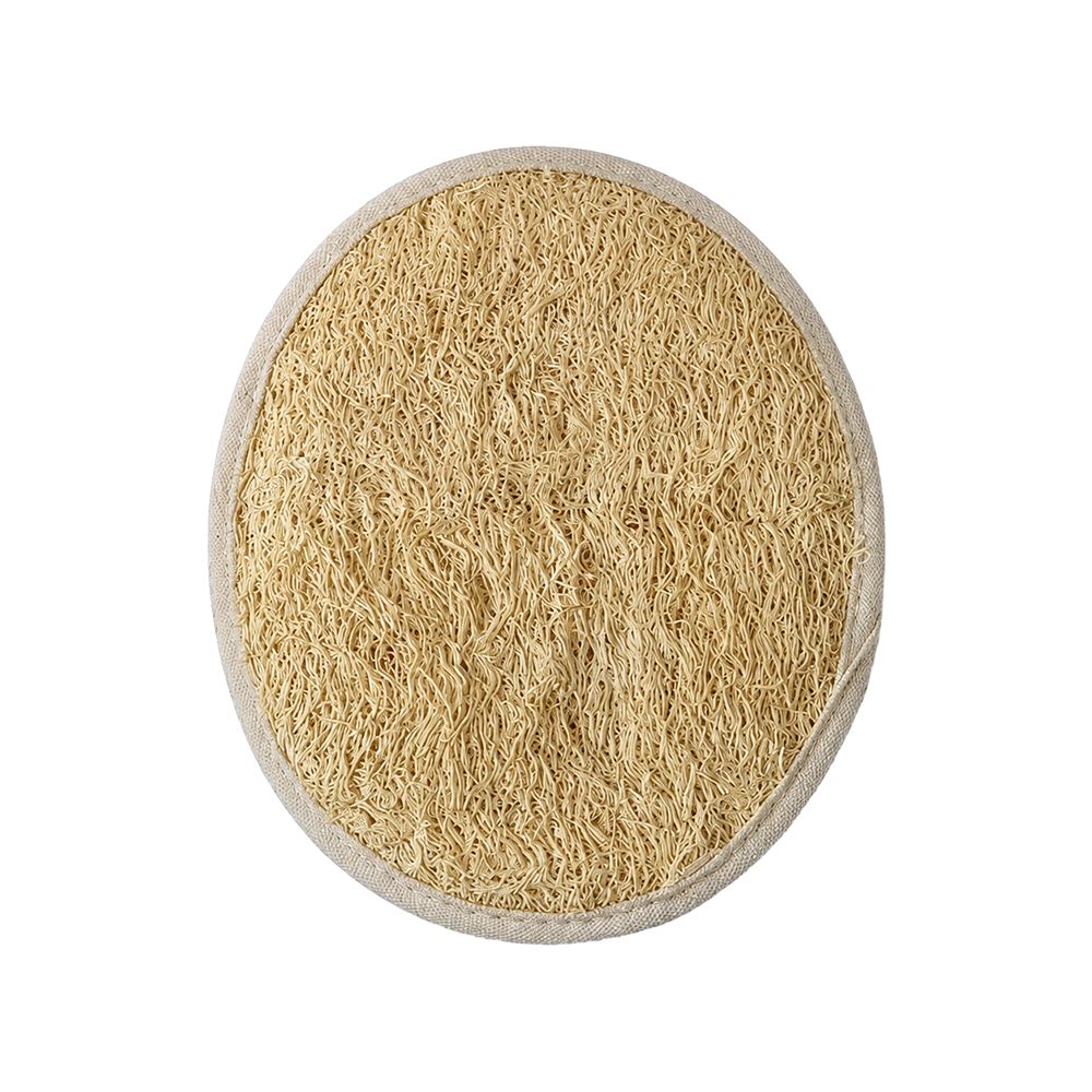 Natural Loofah Oval Mitt, 12x10cm