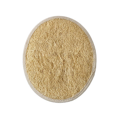 Natural Loofah Oval Mitt, 12x10cm