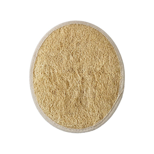 Natural Loofah Oval Mitt, 12x10cm