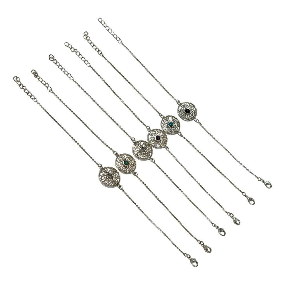 Silver-Plated Chain Bracelet (#13)