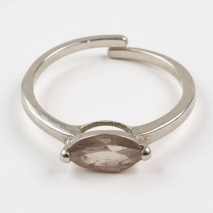 Silver-Plated Adjustable Ring (#34)