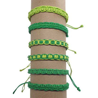 Green Friendship Bracelet