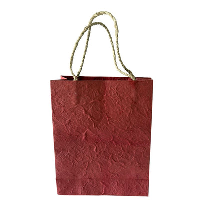 Mulberry Paper Gift Bag, Assorted Plain Colour, 15x19x5.5cm, Single