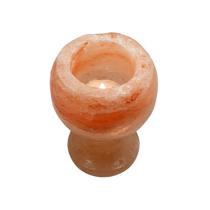 Himalayan Salt Rock Tealight Holder Small