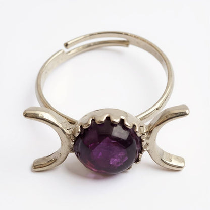 Adjustable Ring, 0.5cm Gemstone