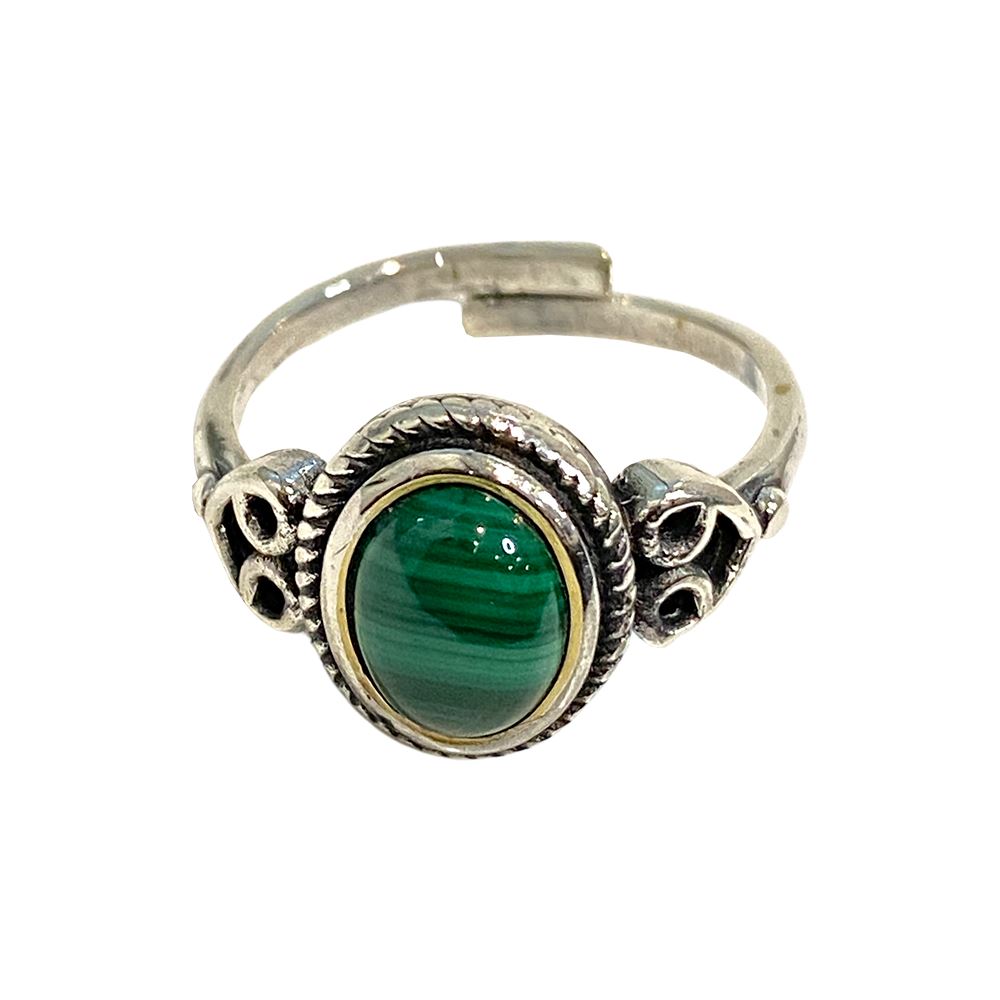 Silver-Plated Adjustable Ring - image 11