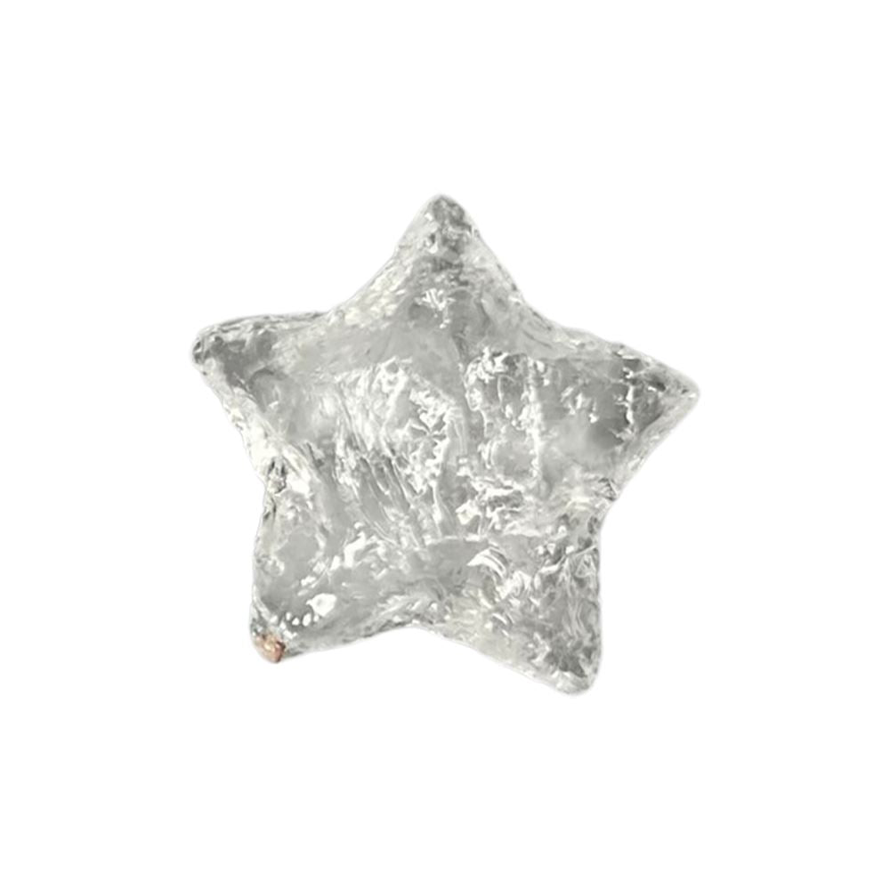 Faceted Star Crystal, 3x3cm