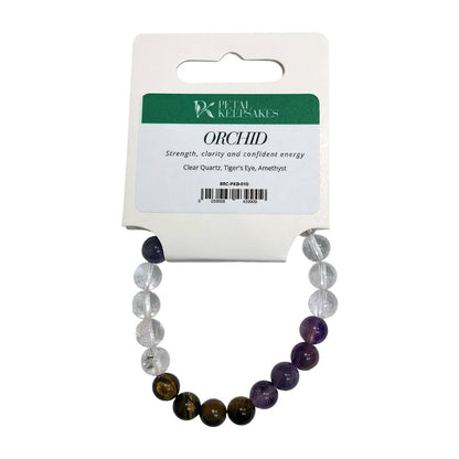 Petal Keepsakes Gemstone Bracelet, Orchid - Wholesale UK - Global 1st