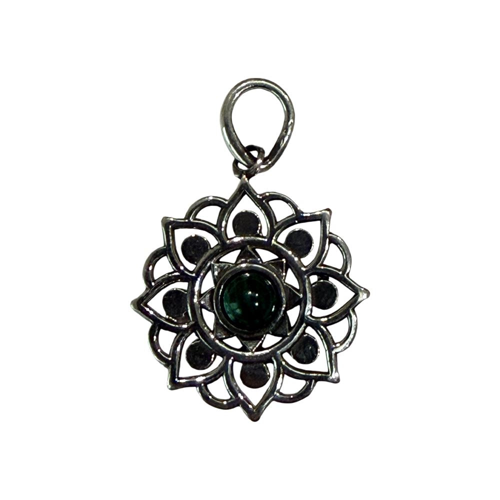 Silver-Plated Pendant (without Chain) (#08), 2x2cm