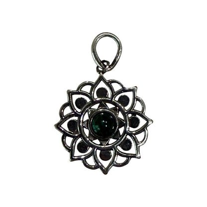 Silver-Plated Pendant (without Chain) (#08), 2x2cm