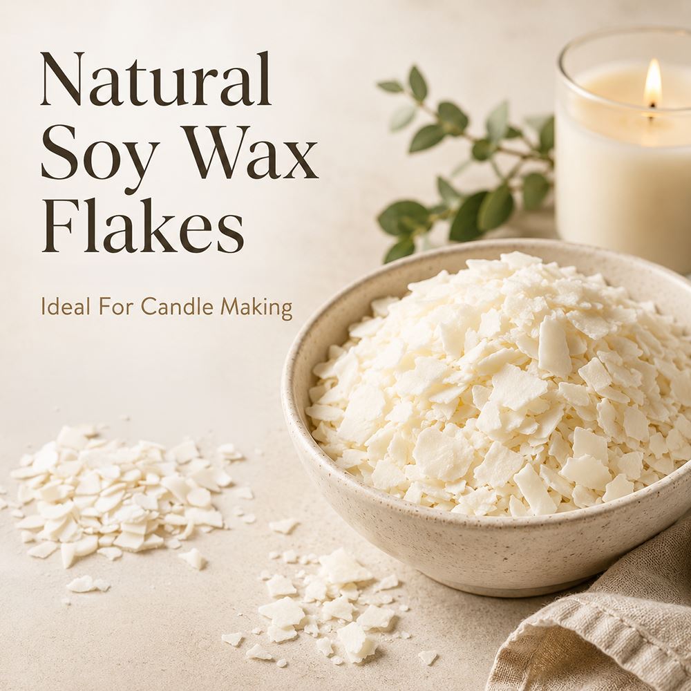 Soy Wax Flakes, Natural Candle Making Wax, 20kg Box