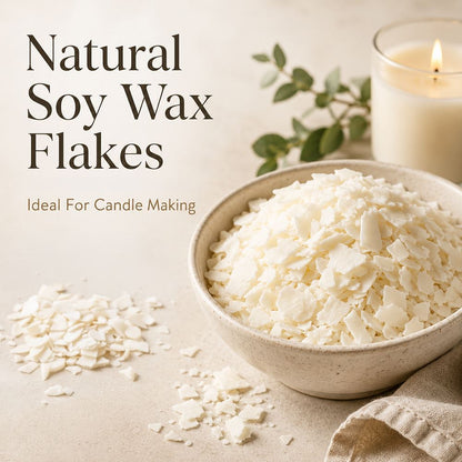 Soy Wax Flakes, Natural Candle Making Wax, 20kg Box