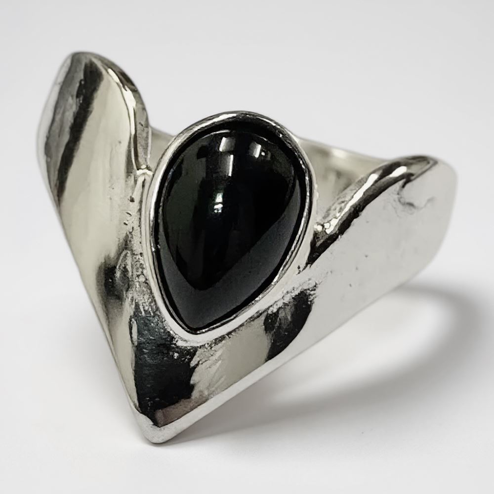 Silver-Plated Adjustable Ring (#10)