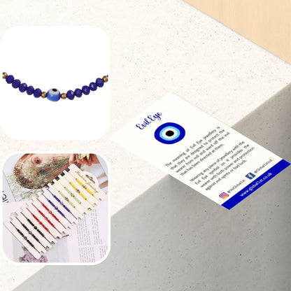 Evil Eye Artificial Crystal Bracelet