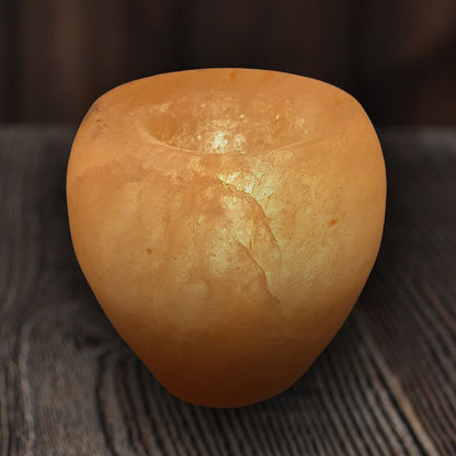 Himalayan Salt Rock Tealight Holder Small
