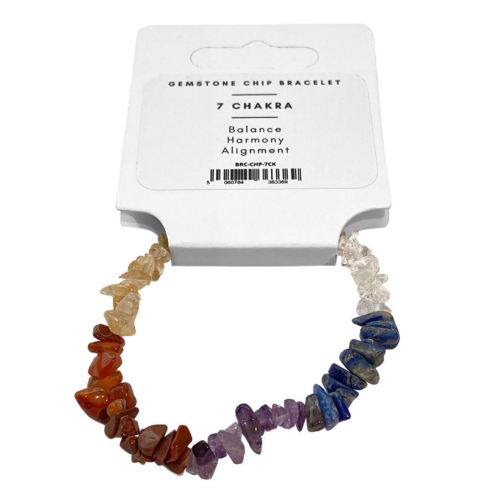 Gemstone Chip Stretch Bracelet - image 222