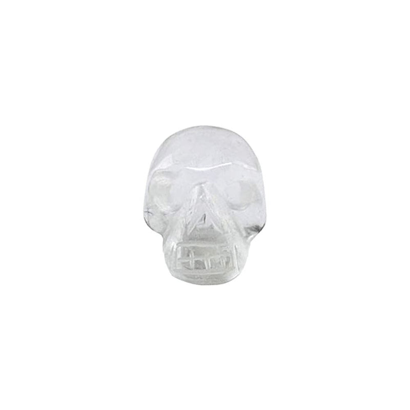 Crystal Skull Head, 2cm, Clear Quartz