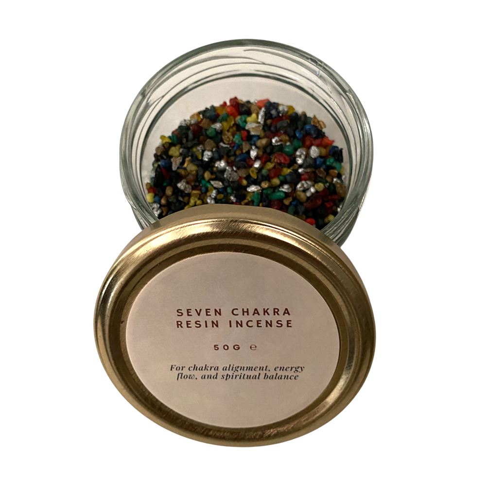 Resin Incense, 50g, Seven Chakra