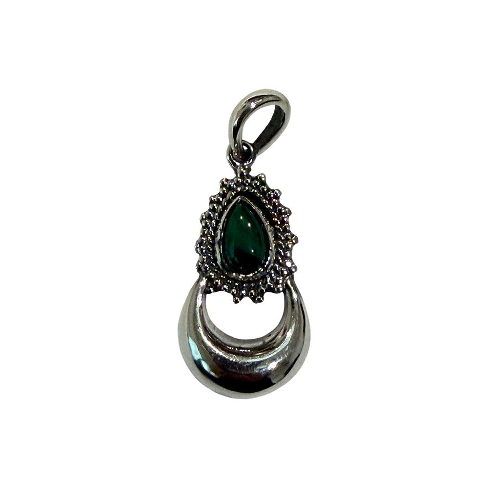 Silver-Plated Pendant (without Chain) (#10), 2.5x1.5cm