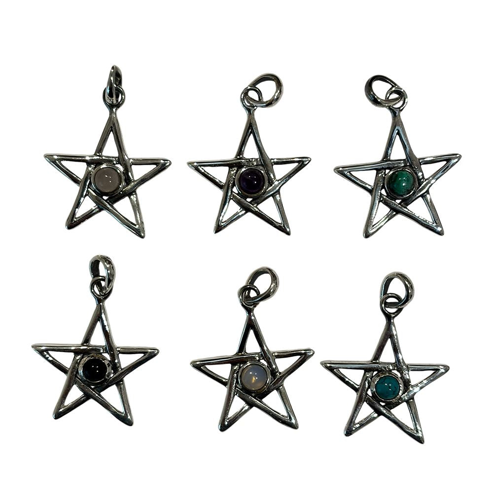 Silver-Plated Pendant (without Chain) (#07), 3x3cm