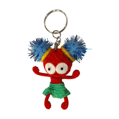 Voodoo String Doll Keychain, 7cm - image 175