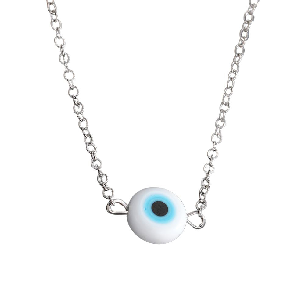 Evil Eye Tiny Pendant With Chain