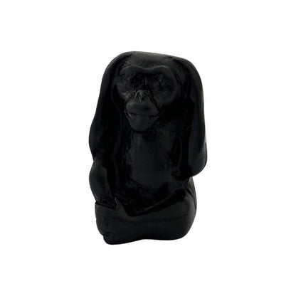 Hear No Evil Monkey Figurine, 4cm
