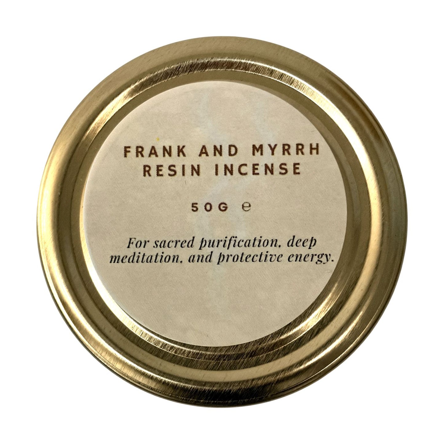 Resin Incense, 50g, Frank and Myrrh