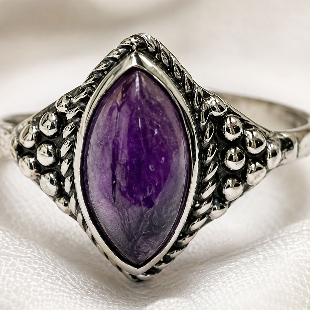 Silver-Plated Adjustable Ring (#01)