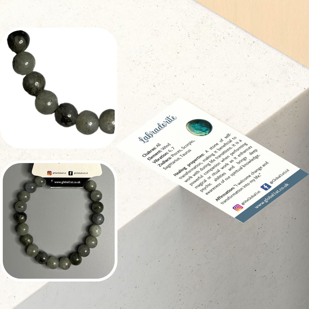 Crystal Bracelet, 8mm