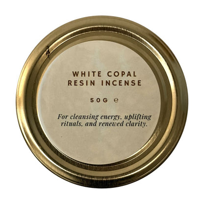 Resin Incense, 50g, White Copal