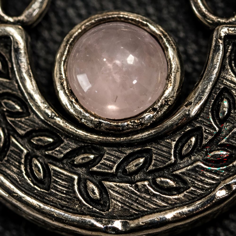 Silver-Plated Pendant (without Chain) (#09), 3x2cm