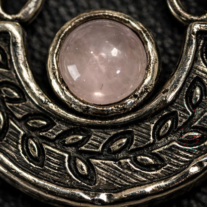 Silver-Plated Pendant (without Chain) (#09), 3x2cm