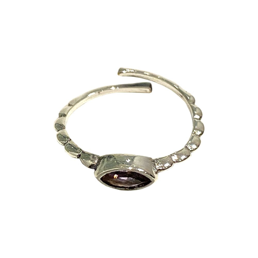 Silver-Plated Adjustable Ring - image 11